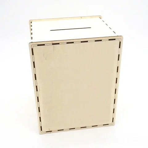 Cutie Dar Pentru Nunta Sau Botez, Lemn, dimensiune 24x17x17 cm, WoodMag Cd02